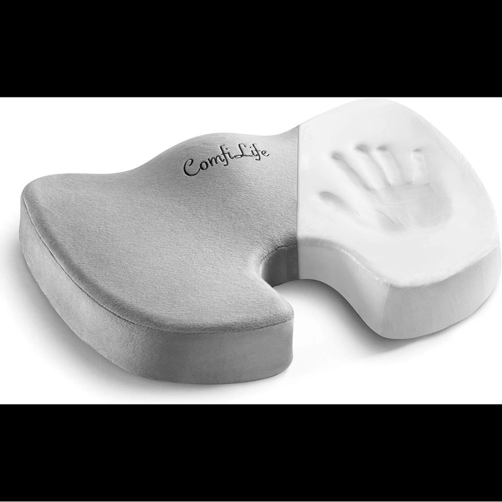 ComfiLife Premium Comfort Seat Cushion - Non-Slip Orthopedic Memory Foam julsale - Picture 5 of 10
